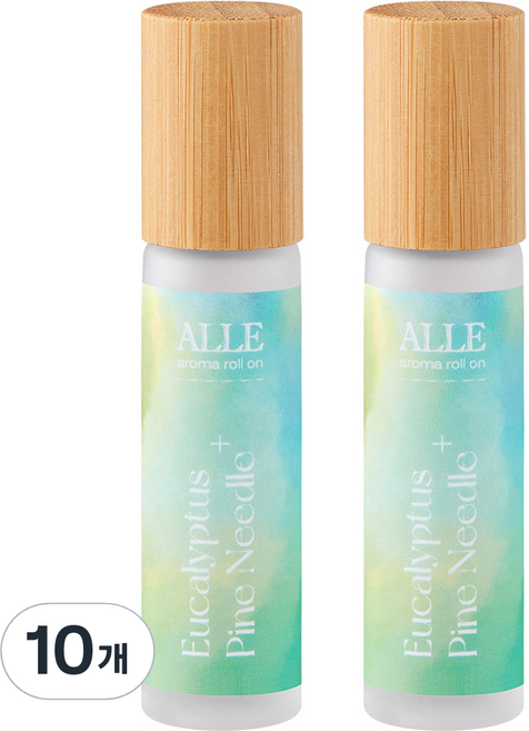 알레 아로마 롤온 유칼립투스 파인니들, 10ml, 10개