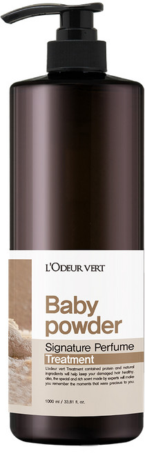 로더베르 시그니처 퍼퓸 트리트먼트 베이비파우더, 1L, 1개