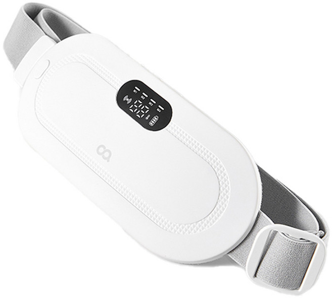 오아 허그워머 무선 온열 허리 전기찜질 마사지기, OMS-027WH, 화이트