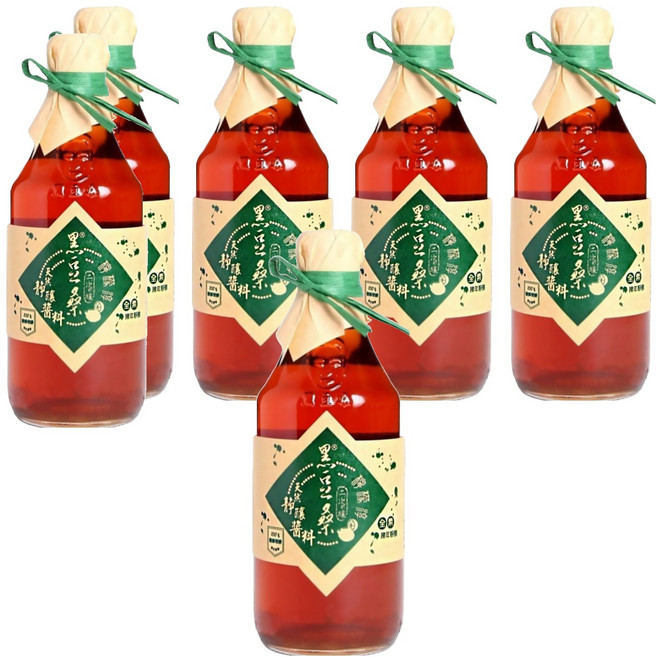 黑豆桑 天然手工檸檬淳, 550ml, 6瓶