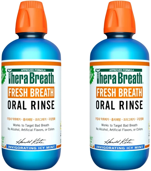 테라브레스 아이시민트 구강청결제, 473ml, 2개 - 쿠팡