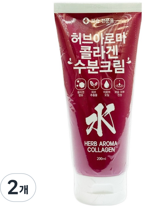 (股)JB COS 草本香氛膠原蛋白保濕霜, 2個, 200ml