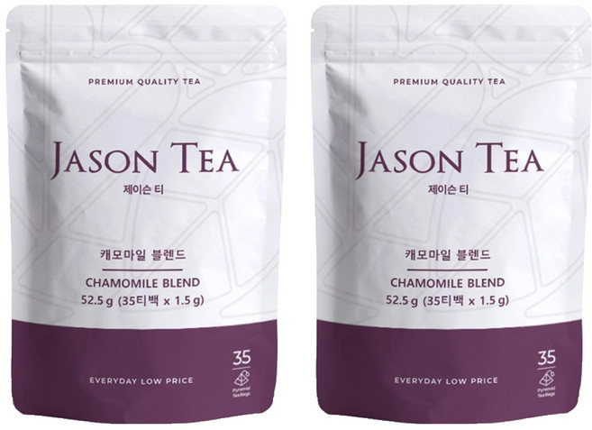 제이슨티 캐모마일 블렌드 침출차, 1.5g, 35개입, 2개