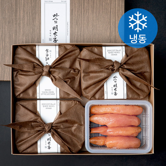 맛의명태자 더밸류 명란 선물세트 1호 + 쇼핑백 (냉동), 800g, 1개