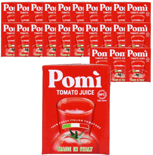 포미 토마토주스, 200ml, 24개