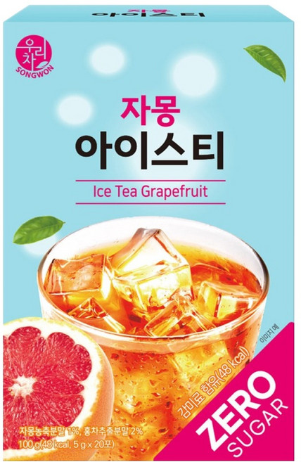 우리차 자몽 아이스티 20p, 5g, 20개입, 1개