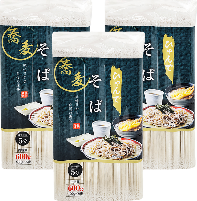 matsudaisoba 松代蕎麥善屋 蕎麥麵, 600g, 3包