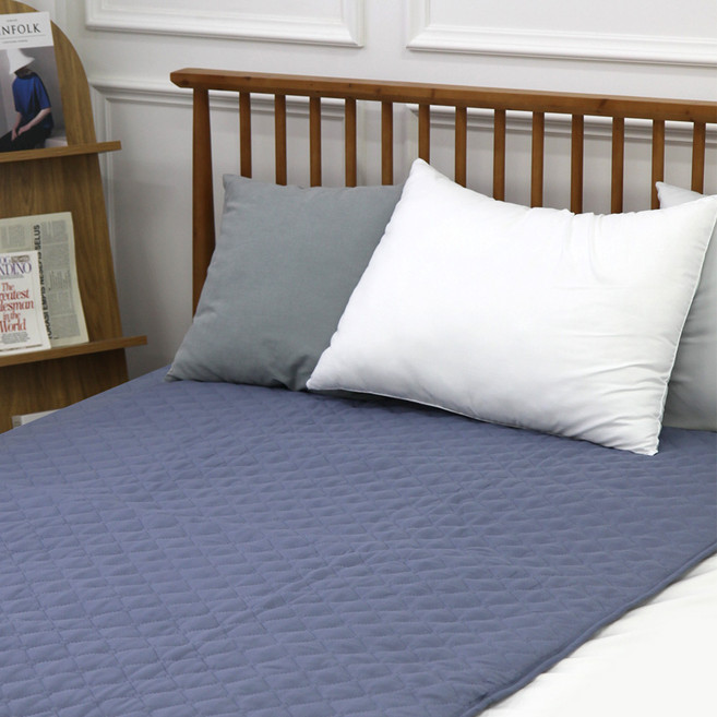 감성전자 안심 탄소 카본 매트 워셔블 캠핑 장판 전기요 GS-EM24MS, 다크블루, 싱글(70 x 180cm)