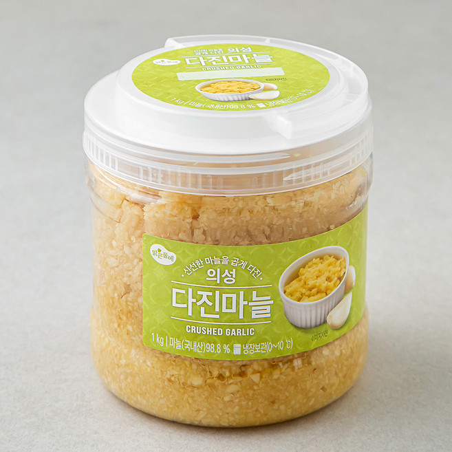 맑은물에 의성 다진마늘, 1kg, 1개