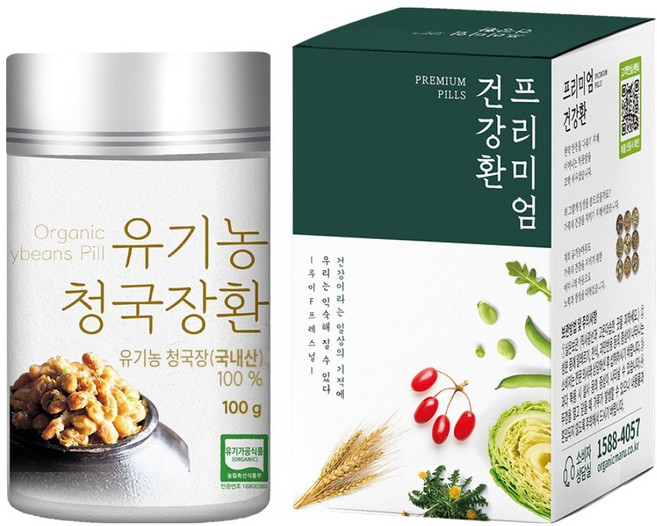 유기농마루 정품 유기농 청국장환, 100g, 1개