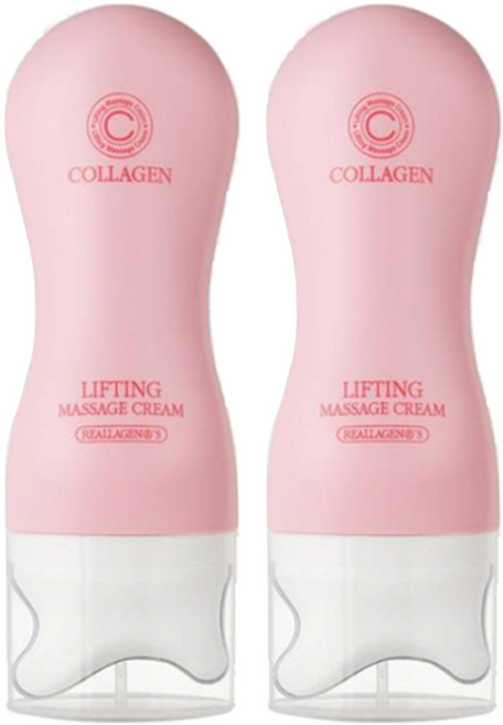 리르 콜라겐 리프팅 괄사 마사지 크림, 120g, 2개