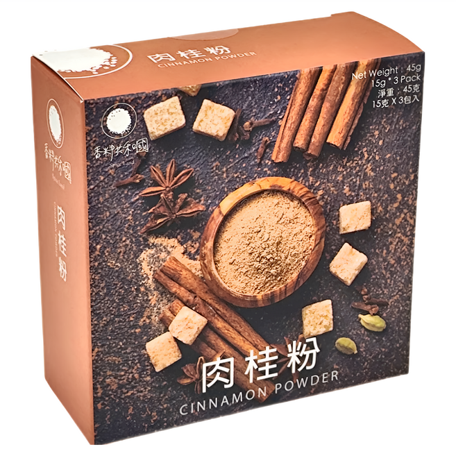 香料共和國 肉桂粉 100%肉桂研磨製成 無防腐劑 無人工添加, 15g, 1盒