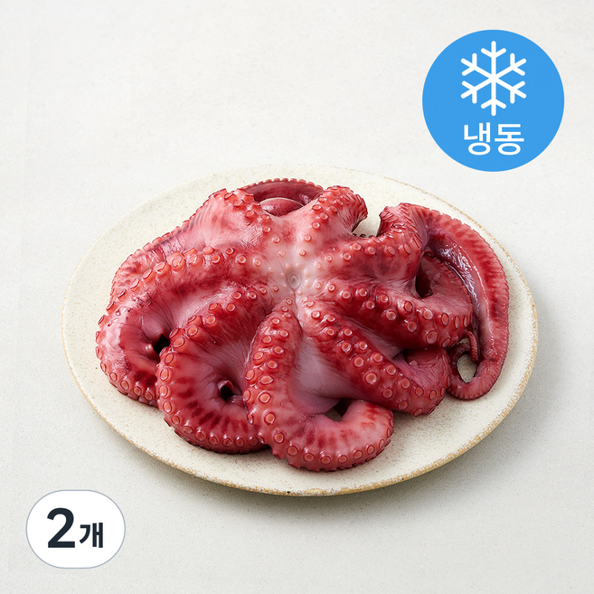비비수산 자숙 문어 (냉동), 2개, 800g