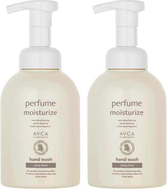 아브카 퍼퓸 핸드 워시 일랑일랑, 500ml, 2개