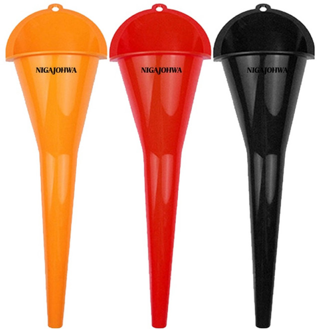 니가조화 자동차 엔진 오일 오토바이 급유 깔때기, 랜덤발송, 3개