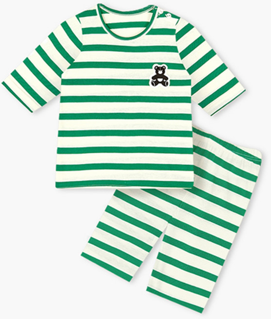 유니프랜드 아동용 미니베어 7부 내의 세트