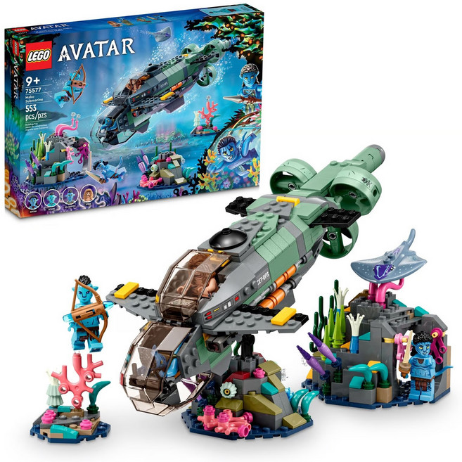 LEGO 樂高 阿凡達 馬可潛水艇 75577 9+, 多色, 1盒