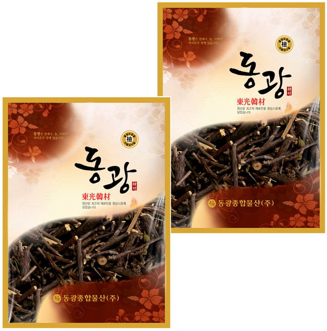 동광한방몰 국내산 칠해목 까마귀밥나무, 600g, 2개