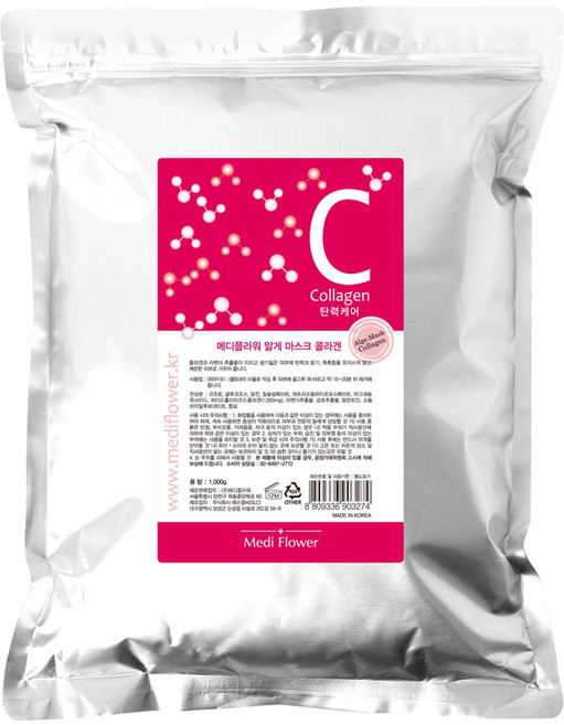 메디플라워 프리미엄 모델링팩 콜라겐 1kg, 1개입, 1개