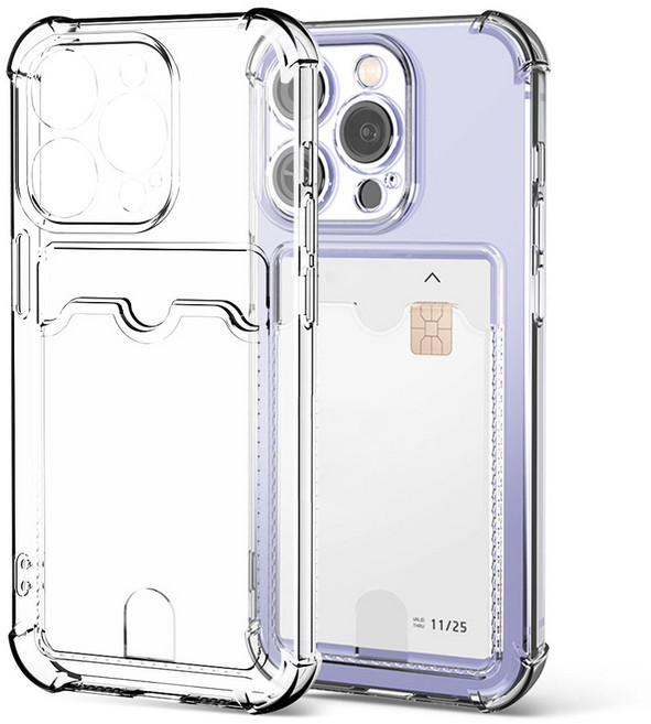 모란카노 업워드 카드수납 젤리 케이스 2p