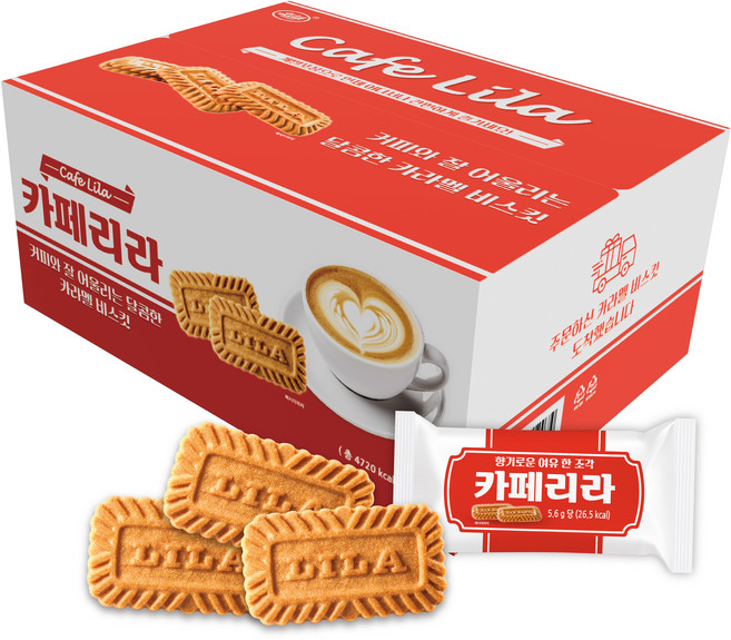 카페리라 카라멜 쿠키, 1kg, 1개