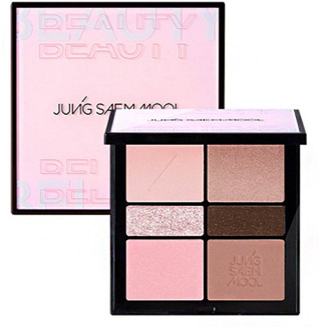 JUNG SAEM MOOL 鄭瑄茉 藝術家眼影盤, 紅棕色, 1個