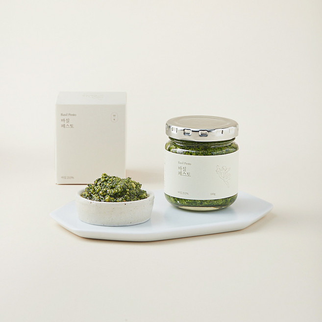 위크위크서울 바질페스토 소스, 100g, 1개