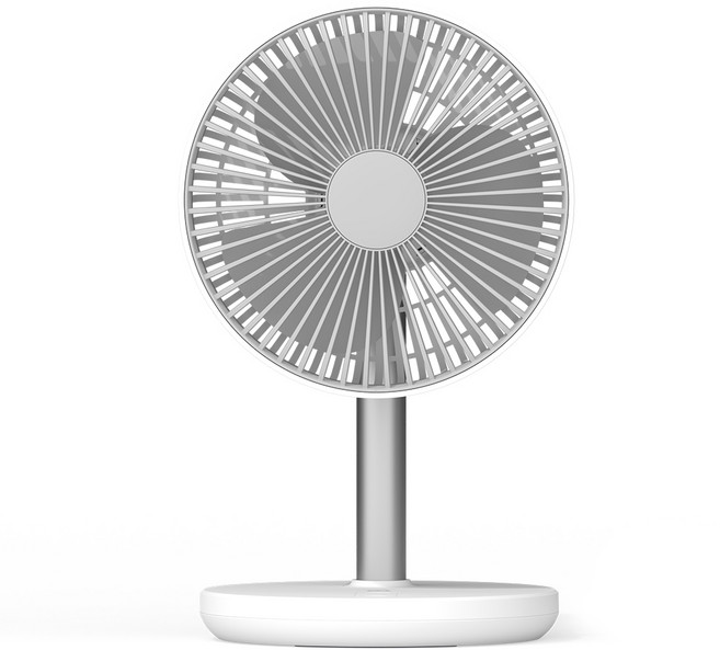 오아 턴에어PRO 무선 탁상용 무소음 회전 미니 선풍기, OFN-061WH, 화이트