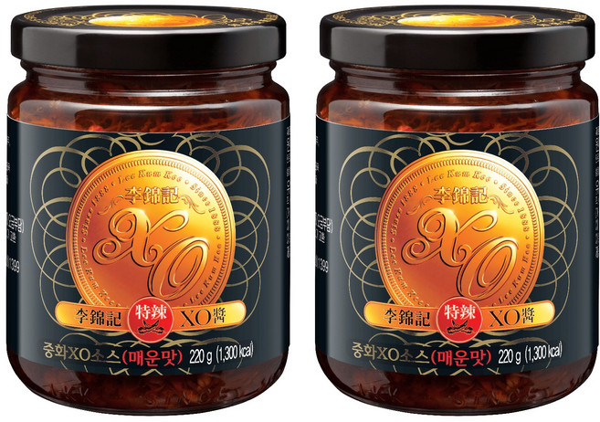 이금기 중화 XO소스 매운맛, 220g, 2개