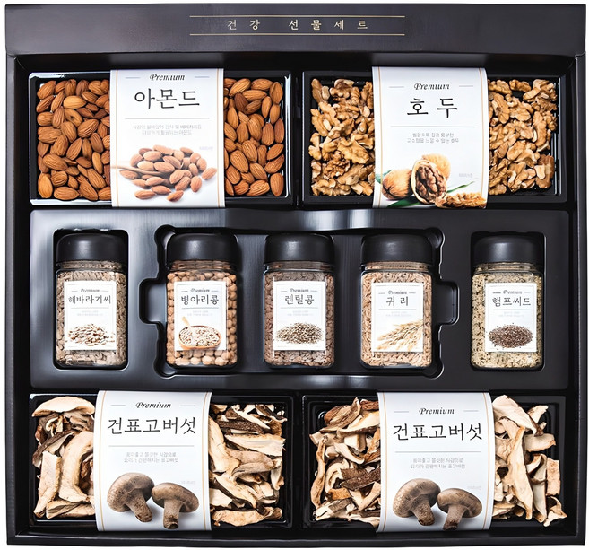 자연다움 건강담은 견과건버섯 혼합세트 1호, 1개