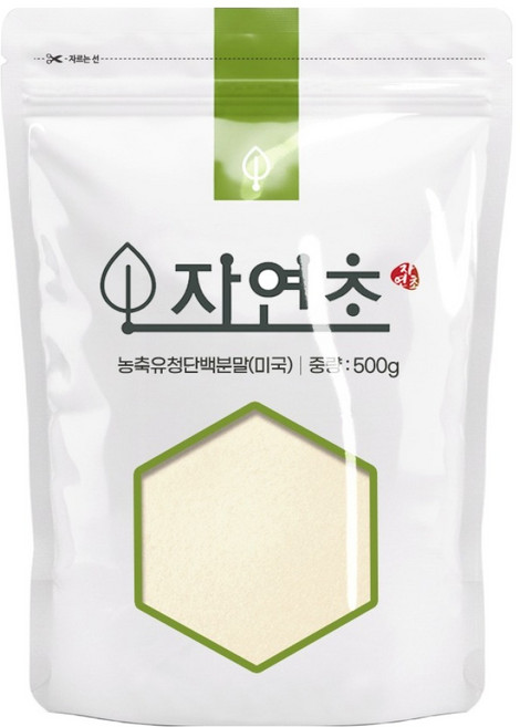 자연초 농축유청단백분말, 1개, 500g