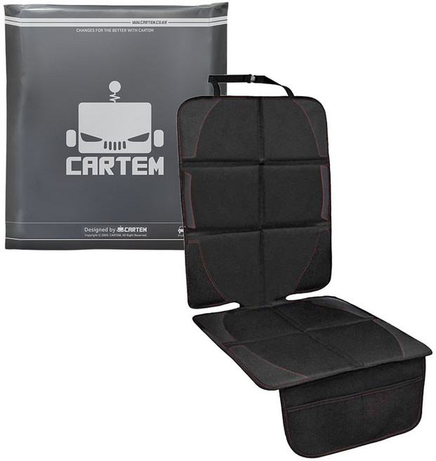 카템 베베카 카시트 보호매트 CT139, 블랙, 1개