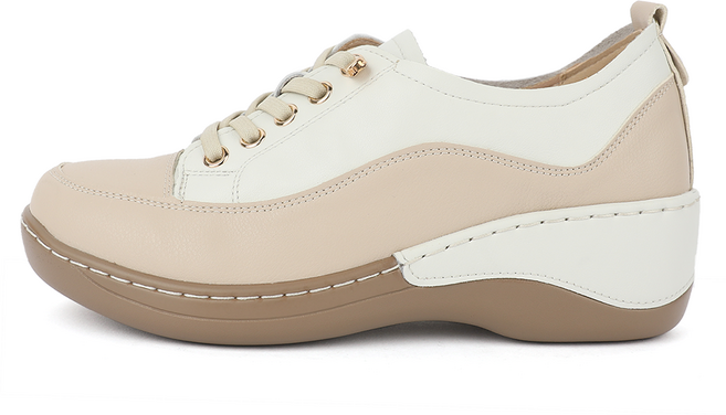 J SHOE 牛皮 Riek 輕量厚底運動鞋 5cm