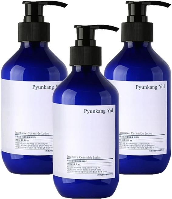 편강율 고보습 세라마이드 바디로션, 290ml, 3개 - 쿠팡