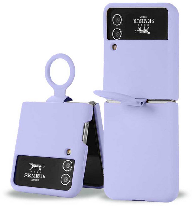 CASE PACIFIC Smer 自然色指環扣矽膠手機殼