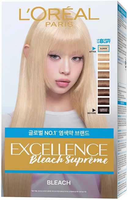 로레알파리 엑셀랑스 블리치 슈프림 손상적은 탈색제, 174g, 1개 - 쿠팡
