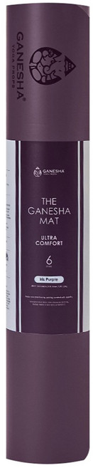 GANESHA YOGA PROPS Ganesha 瑜珈墊超舒適 3800 克, 1個, 紫色