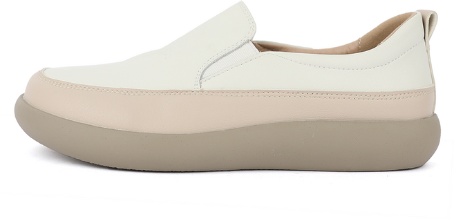 J SHOE 牛皮 Bestri 拼接套腳鞋 3cm