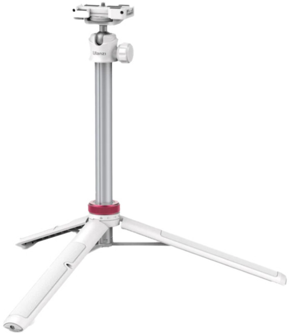 울란지 브이로그 셀카봉 6단 삼각대, MT-44(화이트), 1개