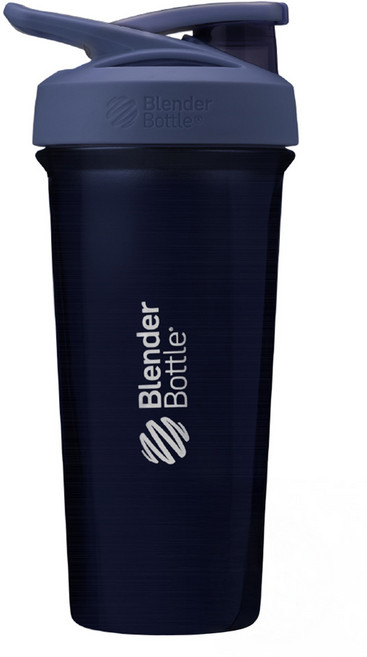 Blender Bottle Strada Sleek 不鏽鋼杯 25oz, 月光藍, 740ml, 1個