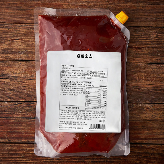 hcook 강정소스, 2kg, 1개