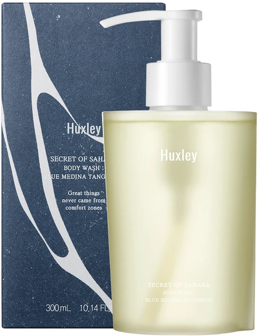 헉슬리 바디 워시 블루 메디나 탠저린, 300ml, 1개 - 쿠팡