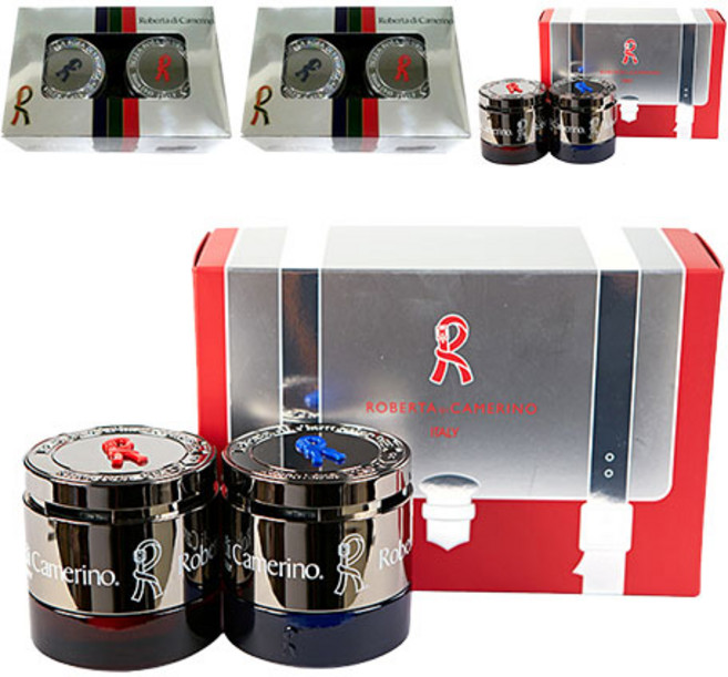 로베르타디까메리노 액상방향제 2종 세트 본품 패키지 랜덤발송, 60ml, 2개, 시트러스 블루 + 베네치아 레드