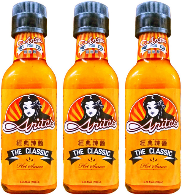 Anita's 安妮塔 經典美墨辣醬, 200ml, 3瓶