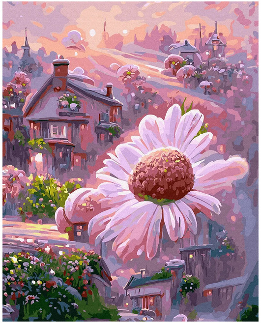 ArtLife 藝術生活 數字油畫DIY DT227 50 x 40cm, 甜蜜的夢, 1個