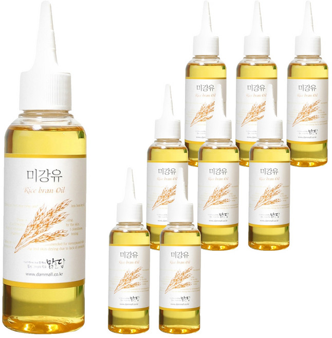 맑을담 미강유 오일, 100ml, 9개