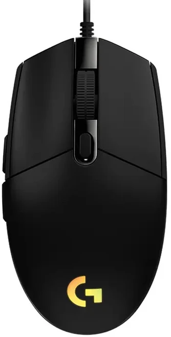 Logitech G 羅技G G102 LightSync 遊戲滑鼠 8 000 DPI 感應器, 黑色