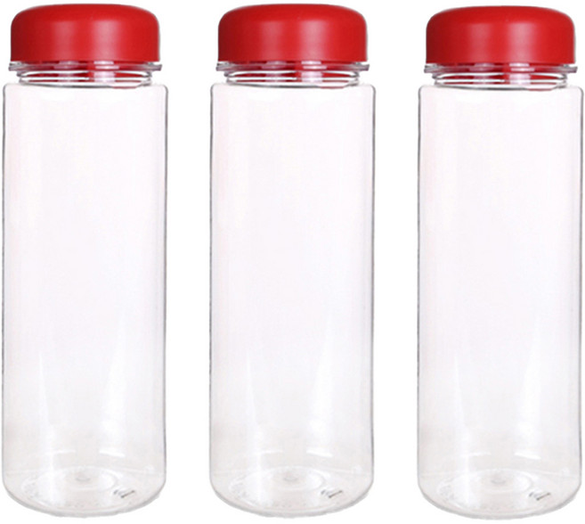 마카 클린 트라이탄 마이보틀, 레드, 500ml, 3개