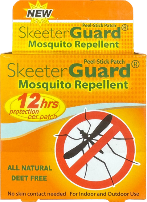 Skeeter Guard 12hr長效防蚊大貼片, 30片, 1盒
