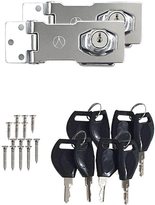 키걸고리 본체 + 열쇠 4p, 2세트